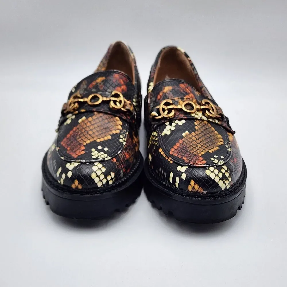 Sam Edelman Women's Circus Deana Slip-On Loafer Black,‎ Size 7M See Photos
